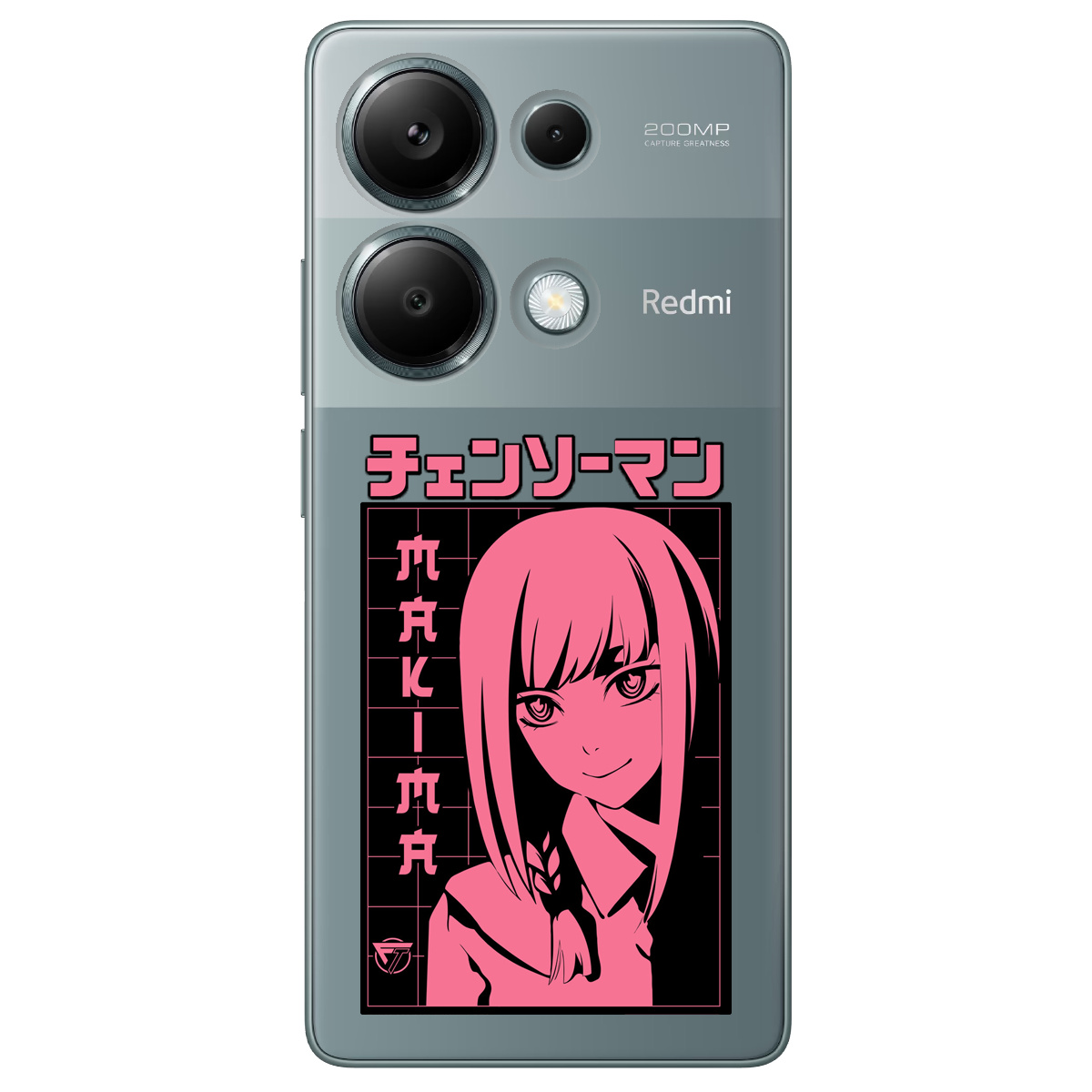 Чехол для Xiaomi Redmi Note 13 Pro 4G прозрачный Макіма - фото 1 - Чехлы для телефонов