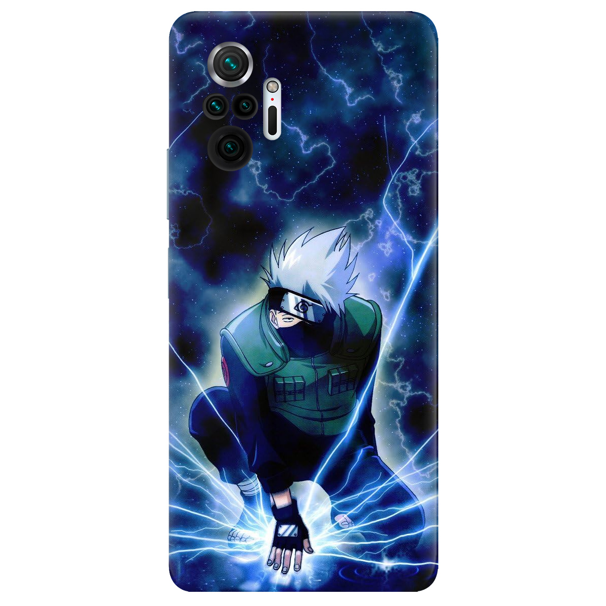 Чохол для Xiaomi Redmi Note 10 Pro прозорий Какаші - фото 1 - Чохли для телефонів