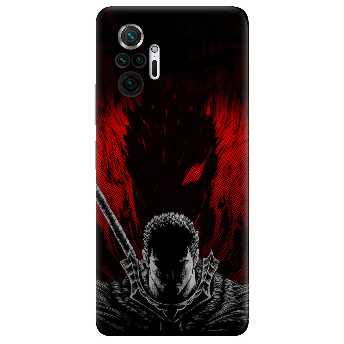 Чехол для Xiaomi Redmi Note 10 Pro прозрачный Dark Shadow - фото 1 - Чехлы для телефонов