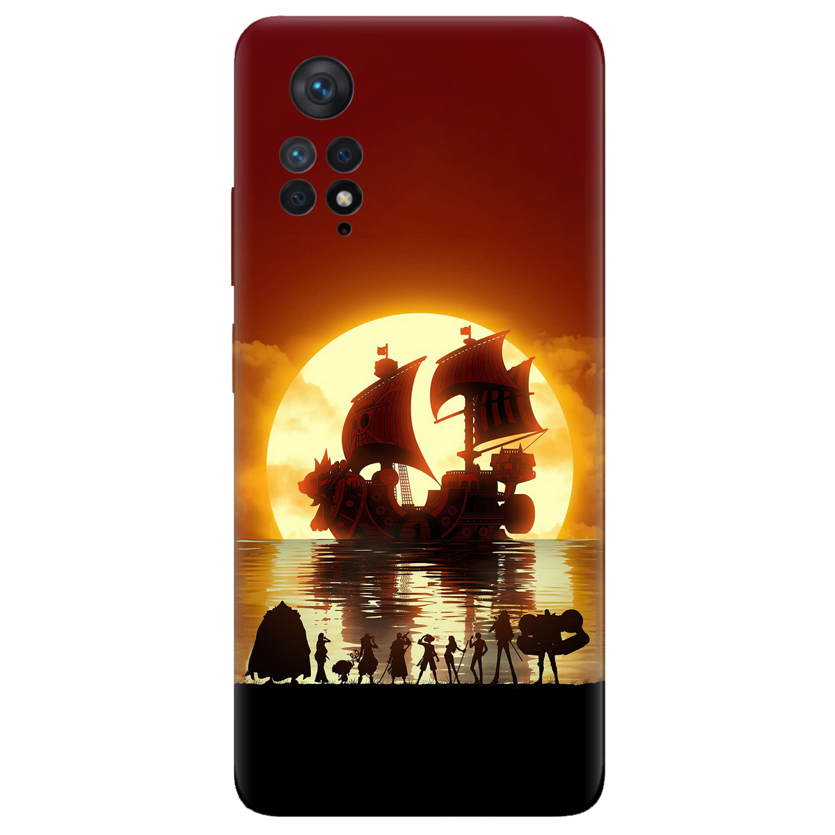 Чехол для Xiaomi Redmi Note 11 Pro прозрачный The going merry - фото 1 - Чехлы для телефонов