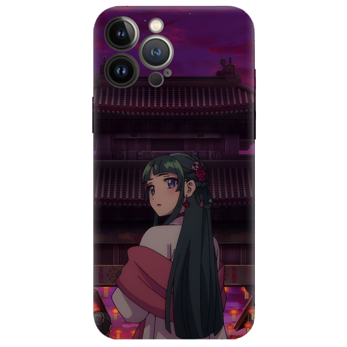 Чохол для Apple iPhone 13 Pro прозорий Маомао - фото 1 - Чохли для телефонів