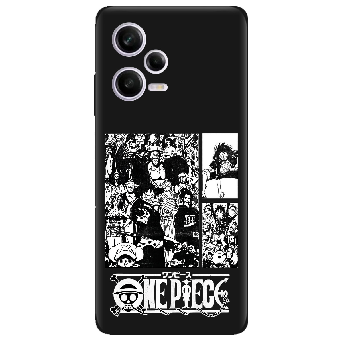 Чохол для Xiaomi Redmi Note 12 Pro 5G чорний матовий soft touch Panels - фото 1 - Чохли для телефонів