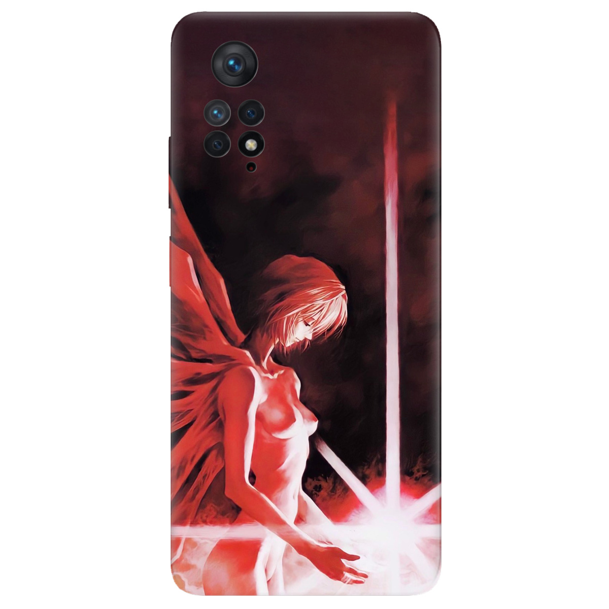 Чехол для Xiaomi Redmi Note 11 Pro прозрачный Кінець Евангеліону - фото 1 - Чехлы для телефонов