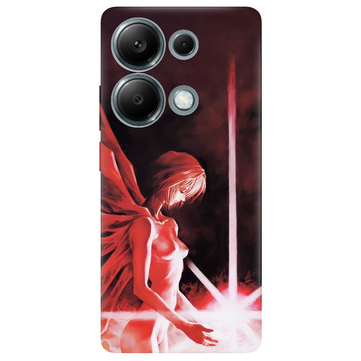 Чохол для Xiaomi Redmi Note 13 Pro 4G прозорий Кінець Евангеліону - фото 1 - Чохли для телефонів