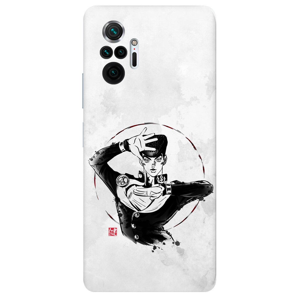 Чехол для Xiaomi Redmi Note 10 Pro прозрачный Josuke Higashikata - фото 1 - Чехлы для телефонов