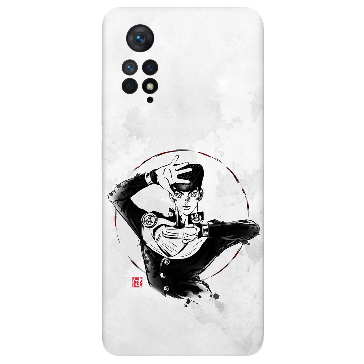 Чехол для Xiaomi Redmi Note 11 Pro прозрачный Josuke Higashikata - фото 1 - Чехлы для телефонов