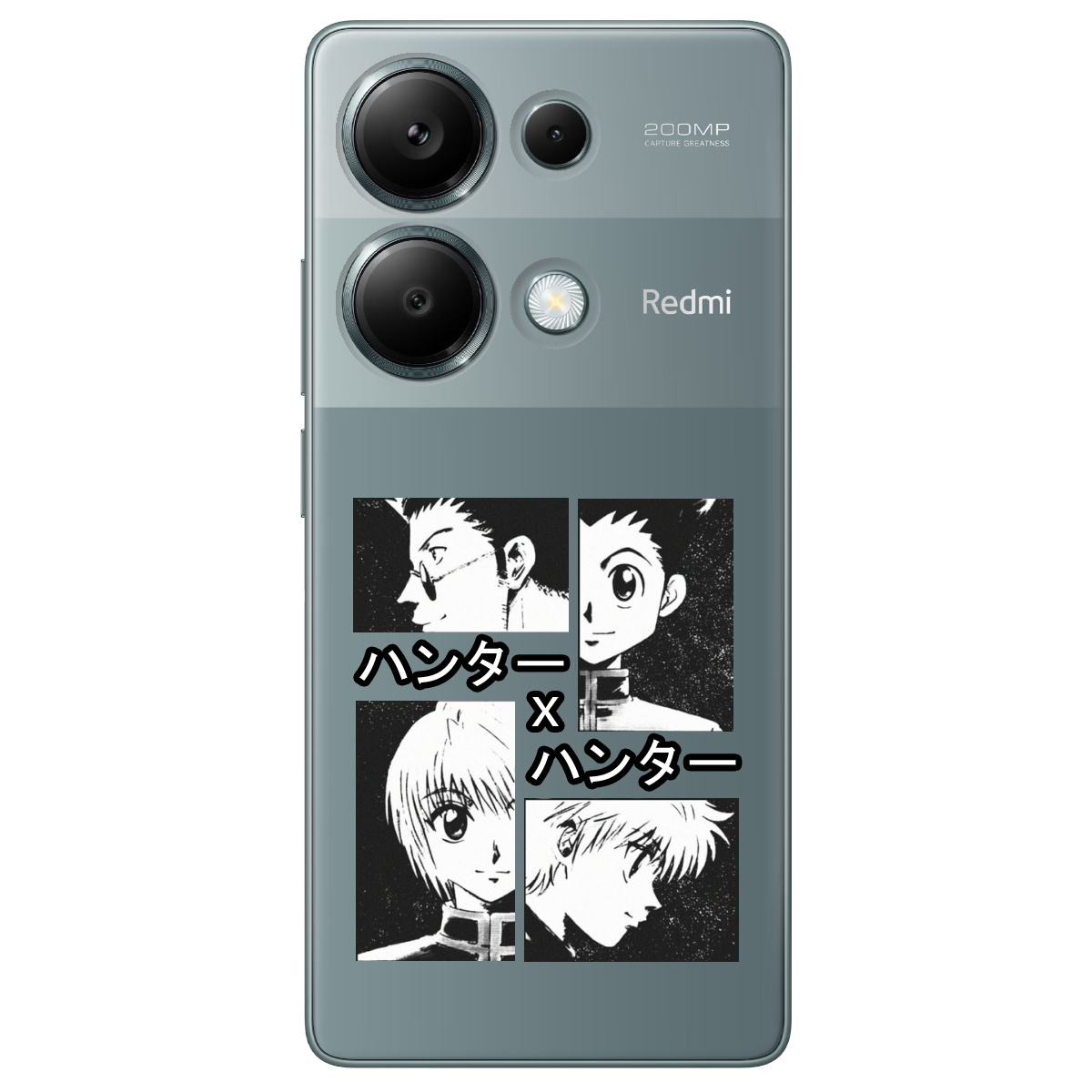 Чехол для Xiaomi Redmi Note 13 Pro 4G прозрачный Мисливець - фото 1 - Чехлы для телефонов