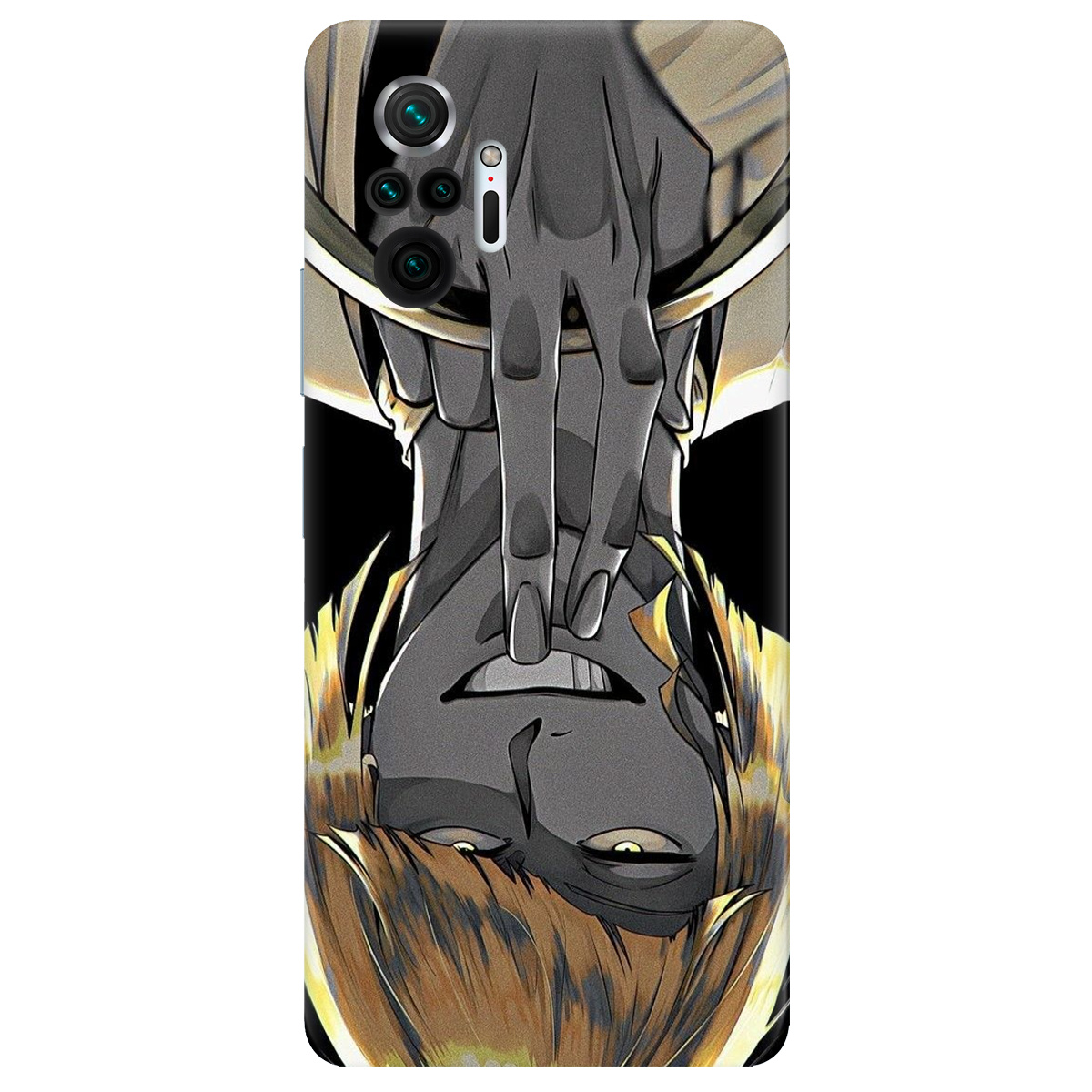 Чохол для Xiaomi Redmi Note 10 Pro прозорий Шінджі Bleach - фото 1 - Чохли для телефонів