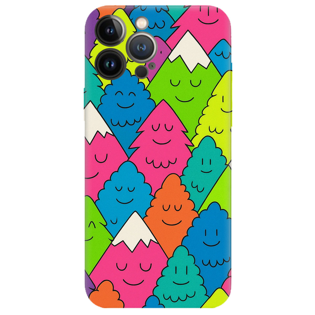 Чехол для Apple iPhone 13 Pro прозрачный Горы настроения - фото 1 - Чехлы для телефонов