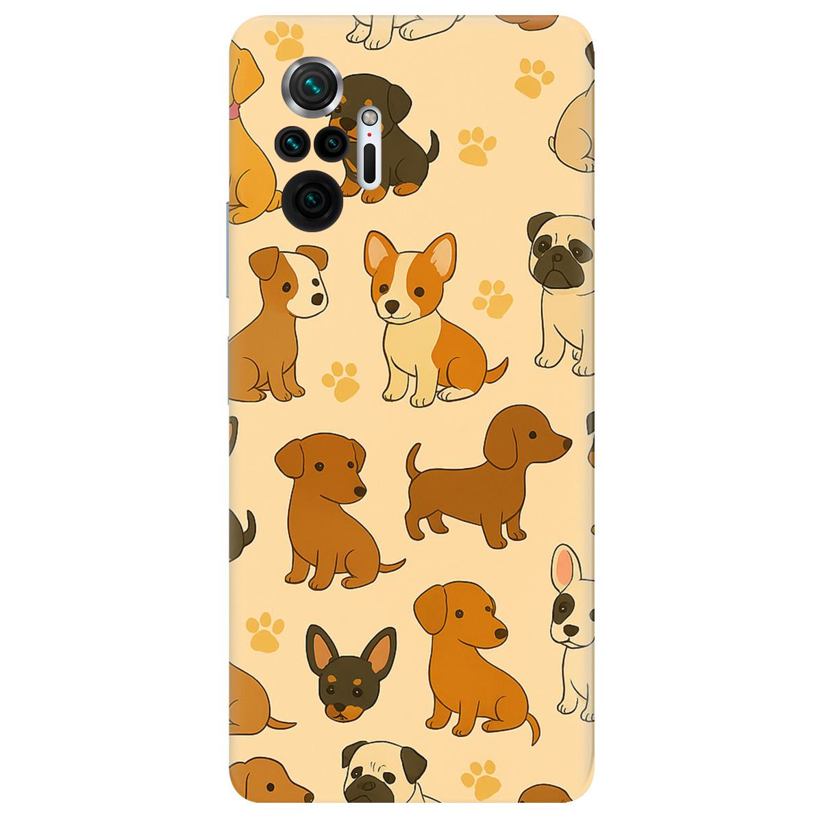 Чехол для Xiaomi Redmi Note 10 Pro прозрачный Наши друзья - фото 1 - Чехлы для телефонов