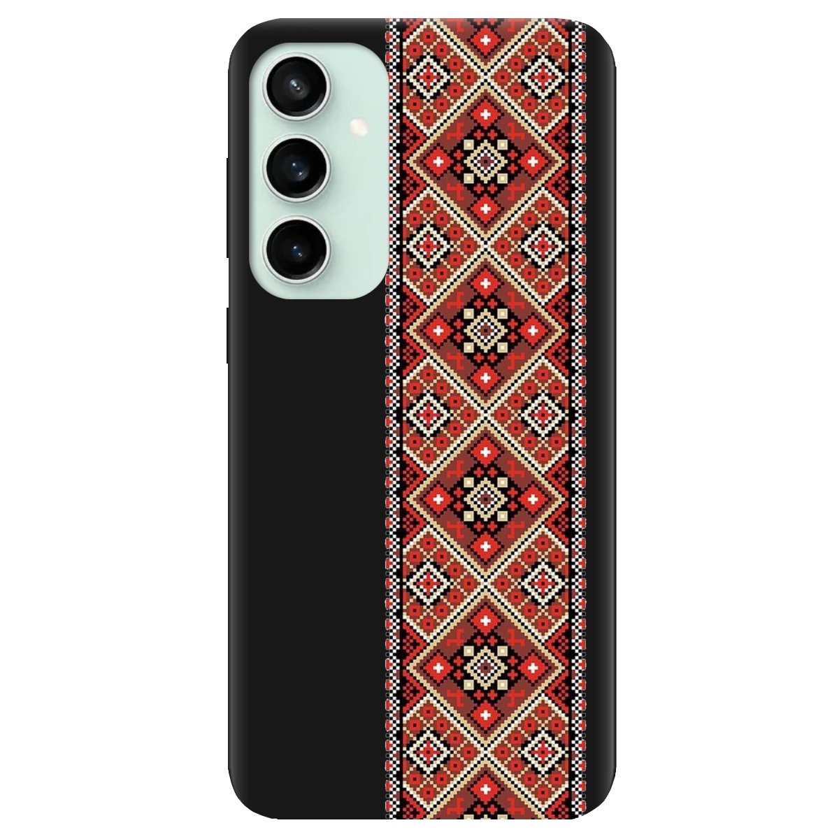 Чехол для Samsung Galaxy S23 FE черный матовый soft touch Вечная традиция - фото 1 - Чехлы для телефонов