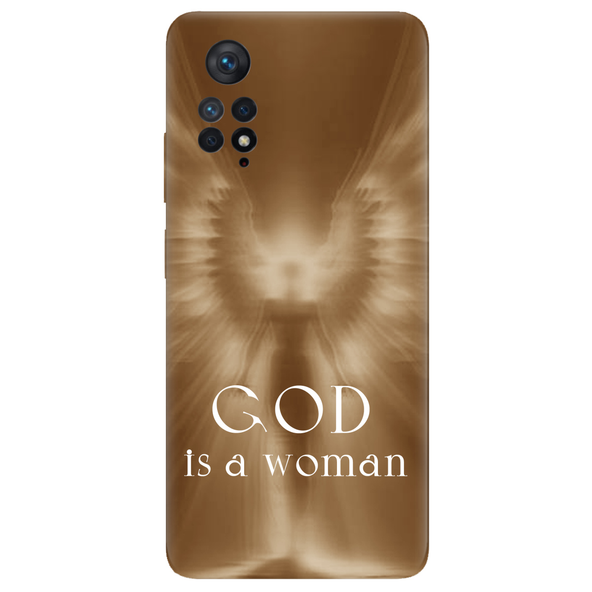 Чехол для Xiaomi Redmi Note 11 Pro прозрачный Woman - фото 1 - Чехлы для телефонов