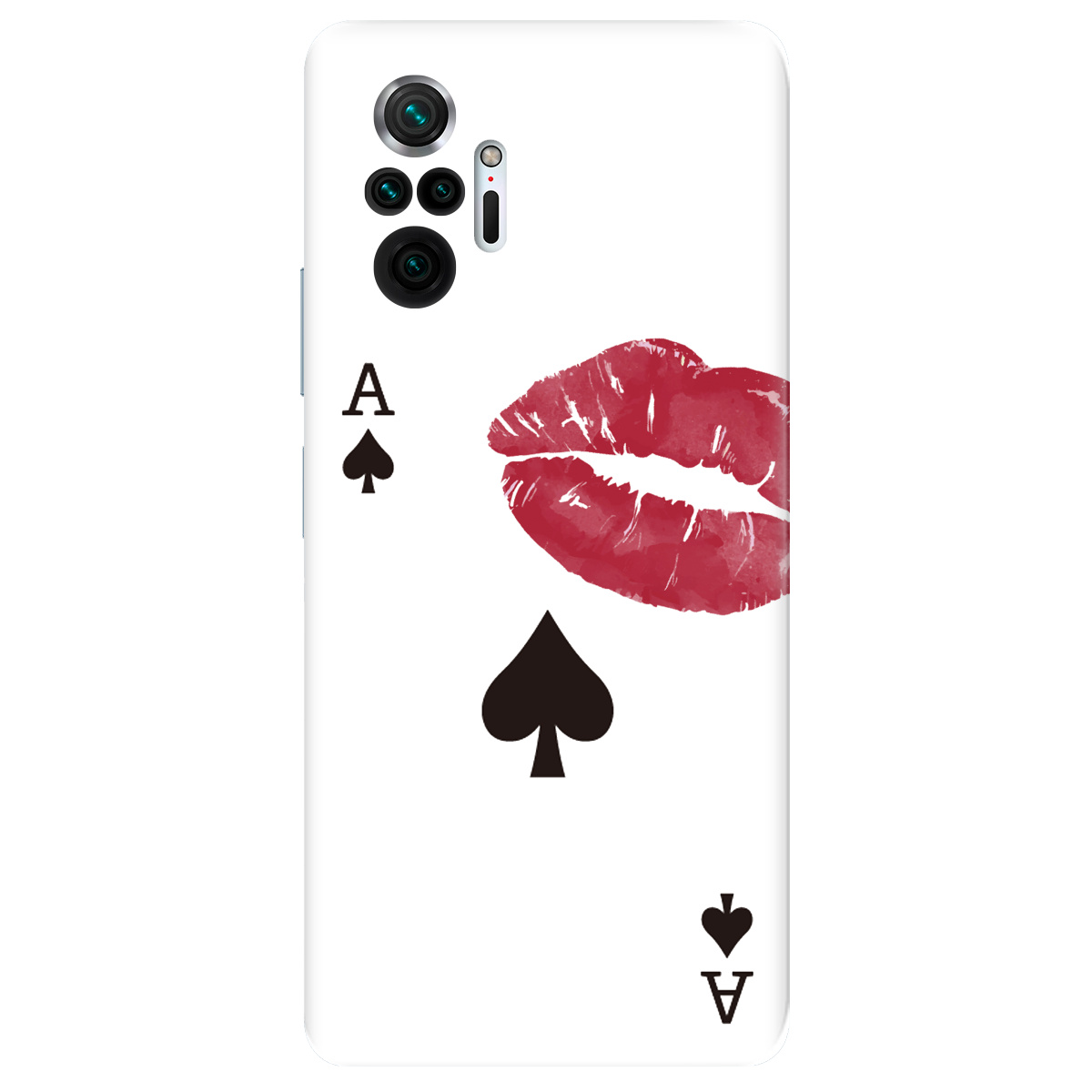 Чохол для Xiaomi Redmi Note 10 Pro прозорий Піковий поцілунок - фото 1 - Чохли для телефонів