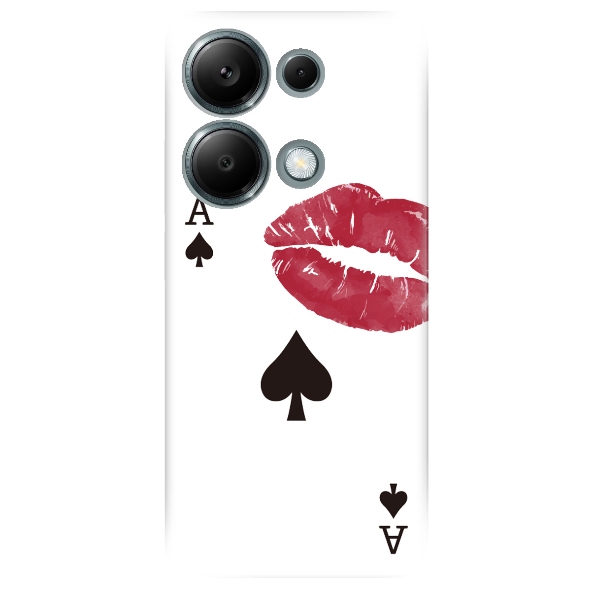 Чохол для Xiaomi Redmi Note 13 Pro 4G прозорий Піковий поцілунок - фото 1 - Чохли для телефонів