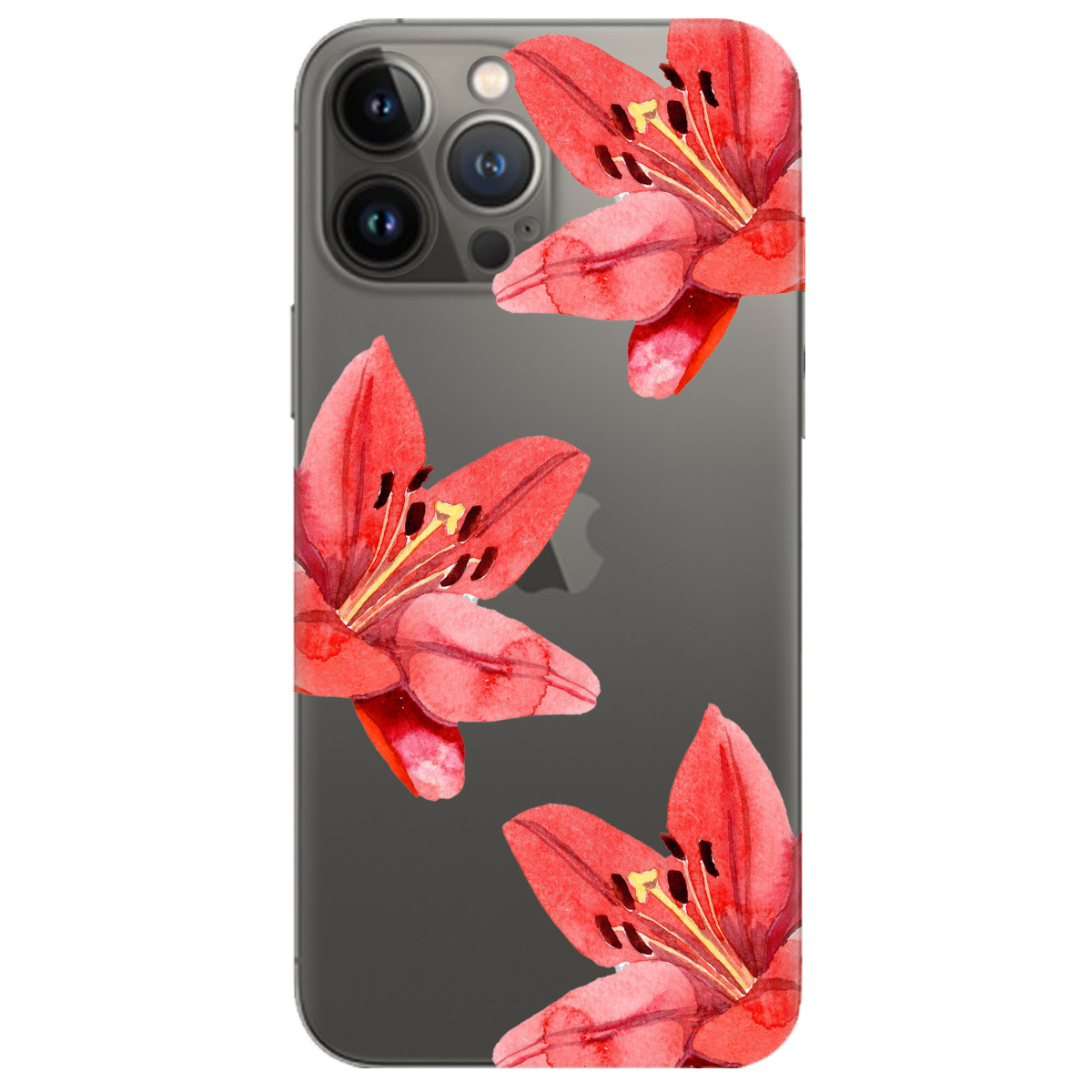 Чехол для Apple iPhone 13 Pro прозрачный Волшебное цветение - фото 1 - Чехлы для телефонов