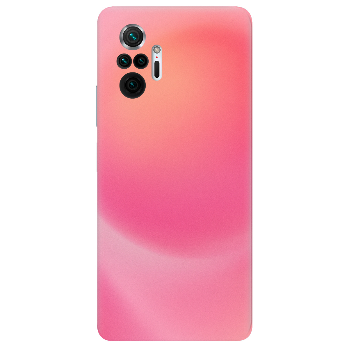 Чехол для Xiaomi Redmi Note 10 Pro прозрачный Мелодия оттенков - фото 1 - Чехлы для телефонов