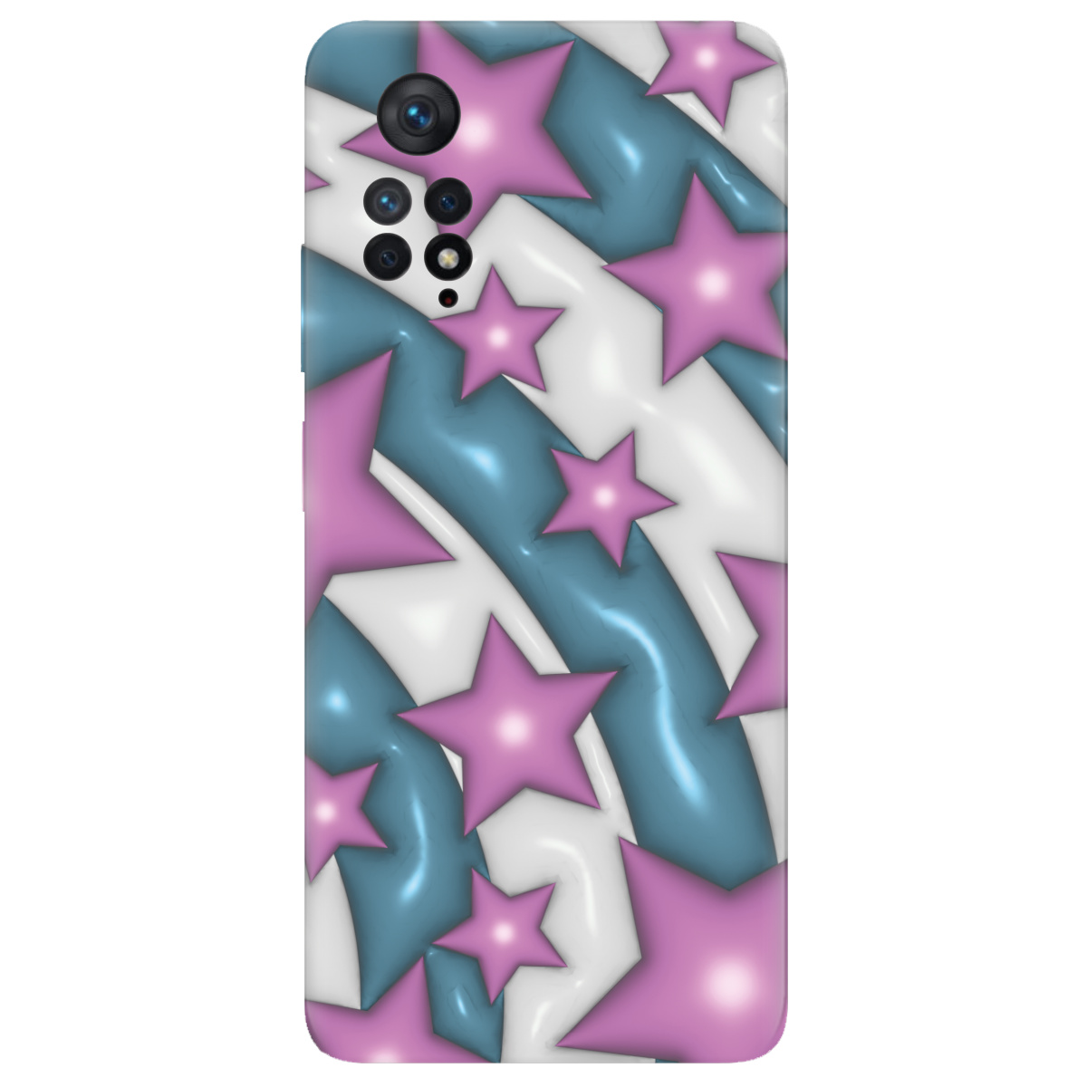 Чохол для Xiaomi Redmi Note 11 Pro прозорий Рожеве сяйво - фото 1 - Чохли для телефонів