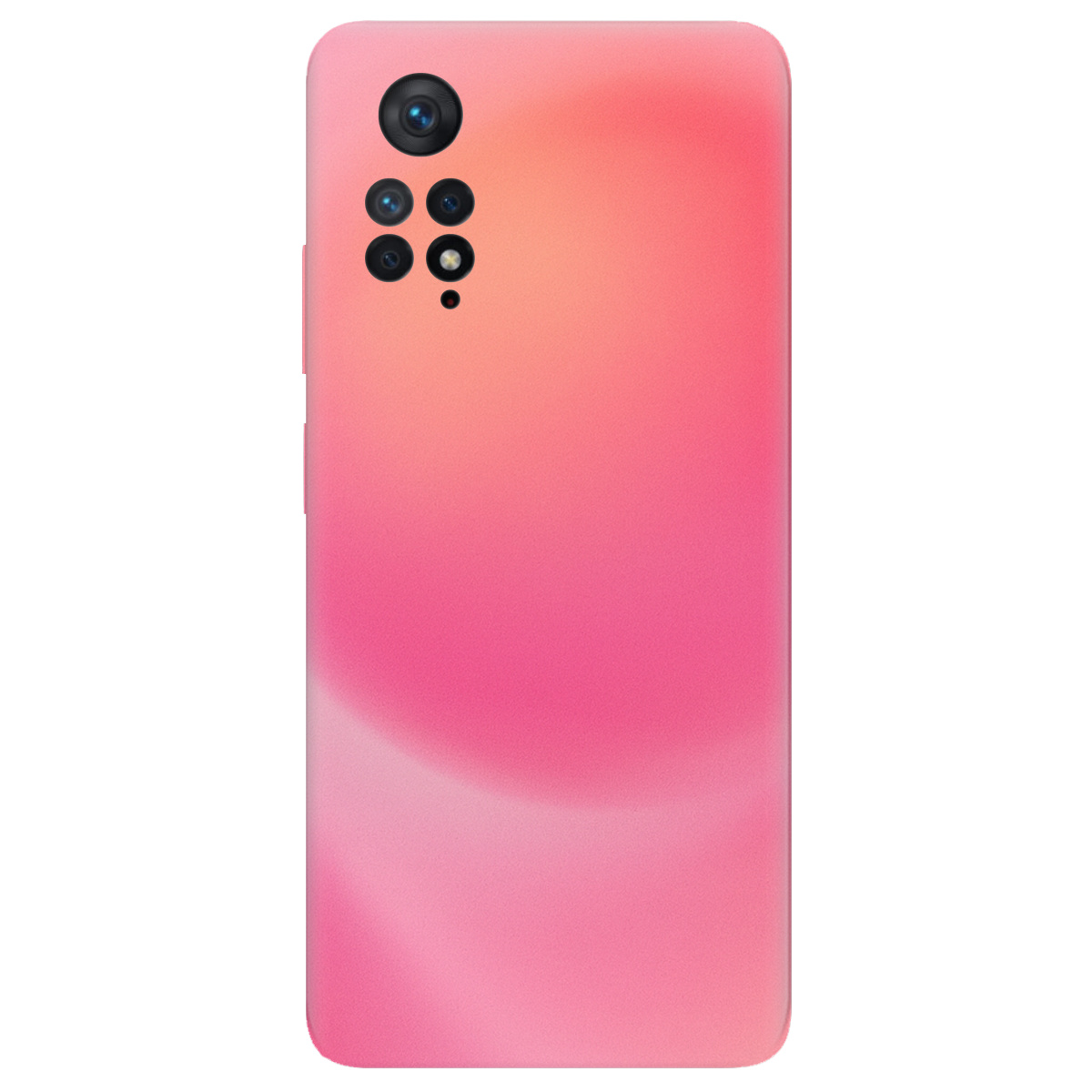 Чехол для Xiaomi Redmi Note 11 Pro прозрачный Мелодия оттенков - фото 1 - Чехлы для телефонов