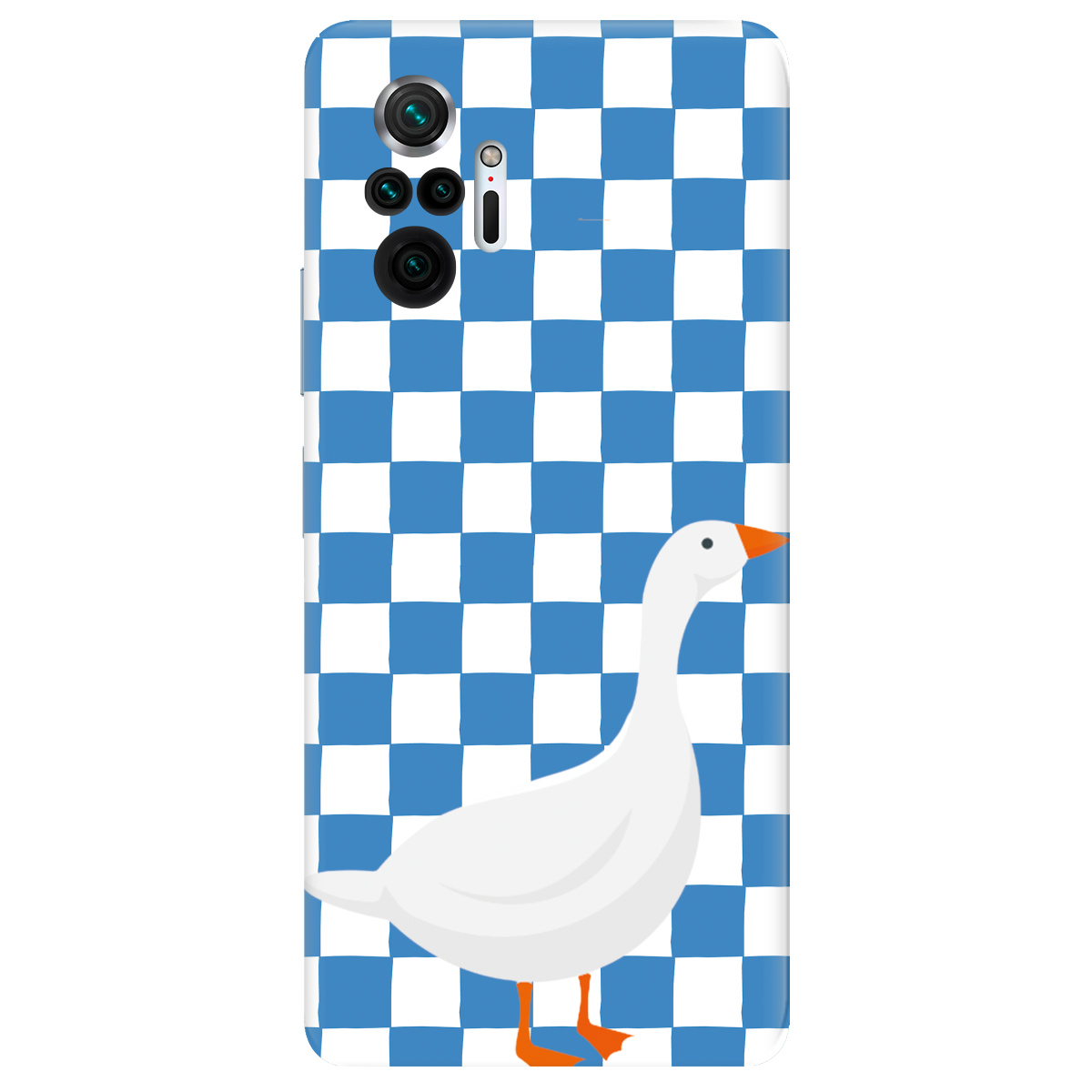 Чохол для Xiaomi Redmi Note 10 Pro прозорий Гусак - фото 1 - Чохли для телефонів