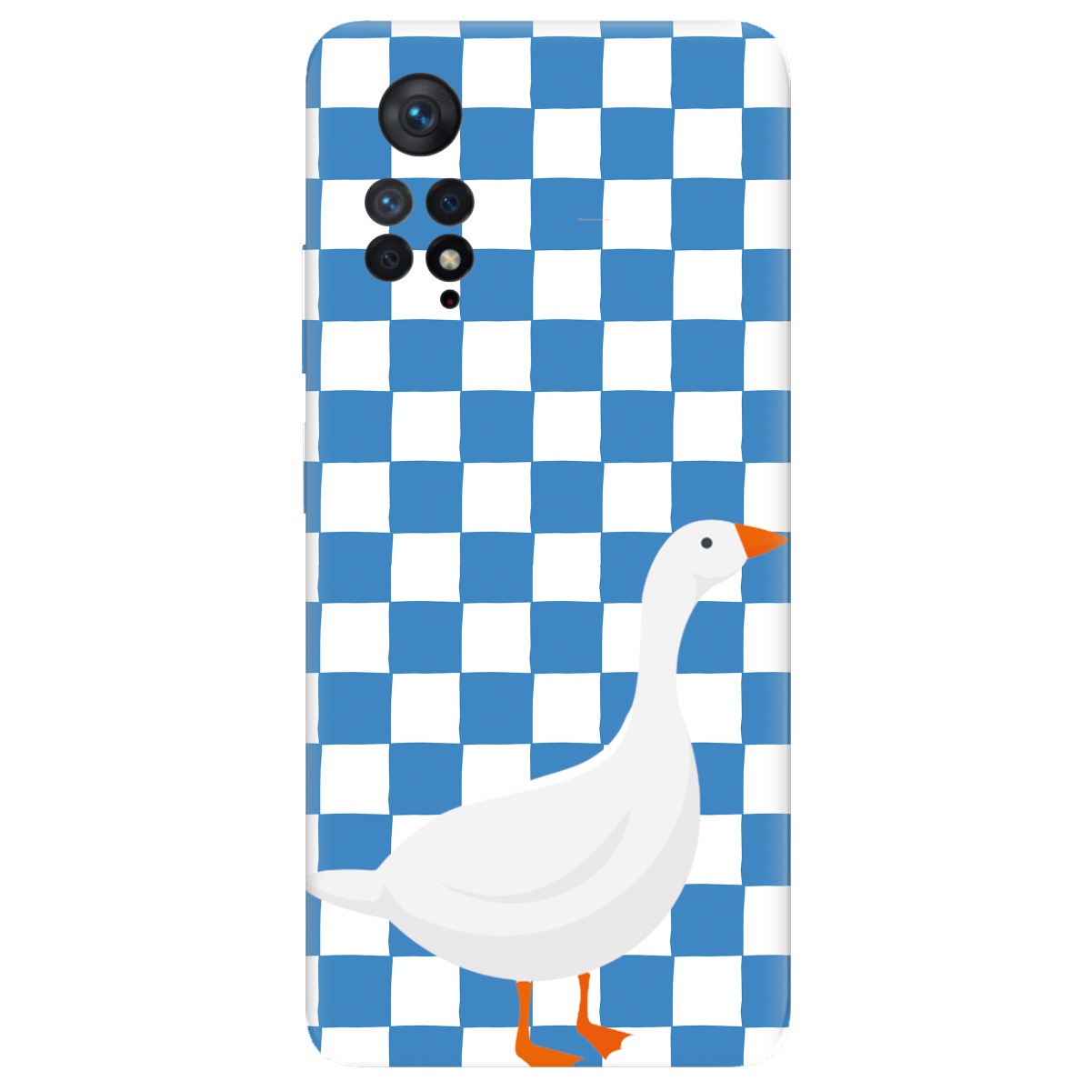 Чохол для Xiaomi Redmi Note 11 Pro прозорий Гусак - фото 1 - Чохли для телефонів