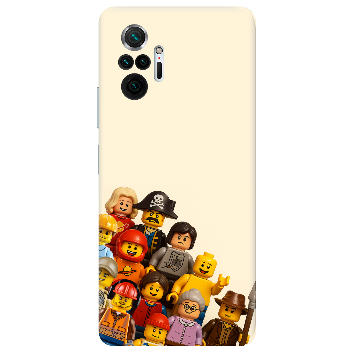 Чохол для Xiaomi Redmi Note 10 Pro прозорий ЛегоЛендІя - фото 1 - Чохли для телефонів