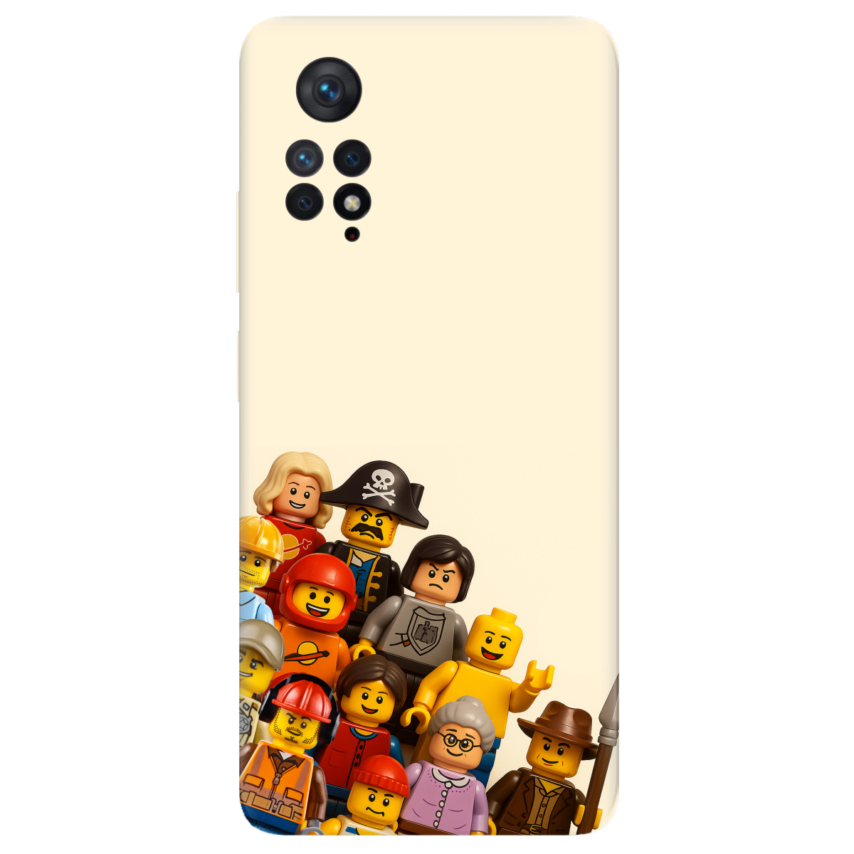 Чохол для Xiaomi Redmi Note 11 Pro прозорий ЛегоЛендІя - фото 1 - Чохли для телефонів