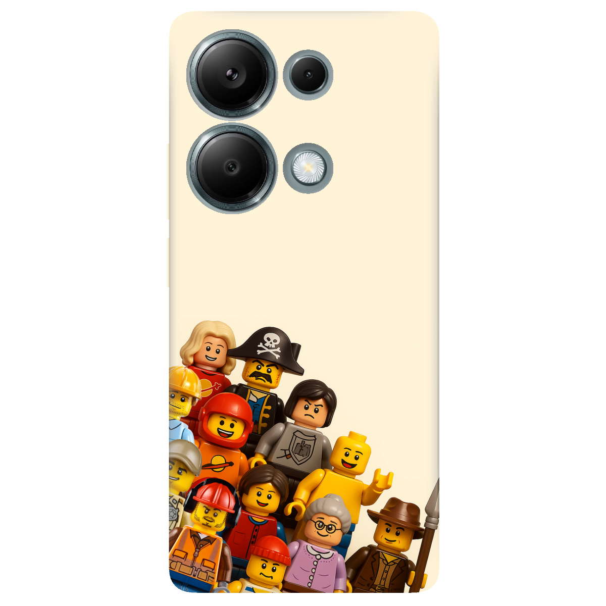 Чохол для Xiaomi Redmi Note 13 Pro 4G прозорий ЛегоЛендІя - фото 1 - Чохли для телефонів