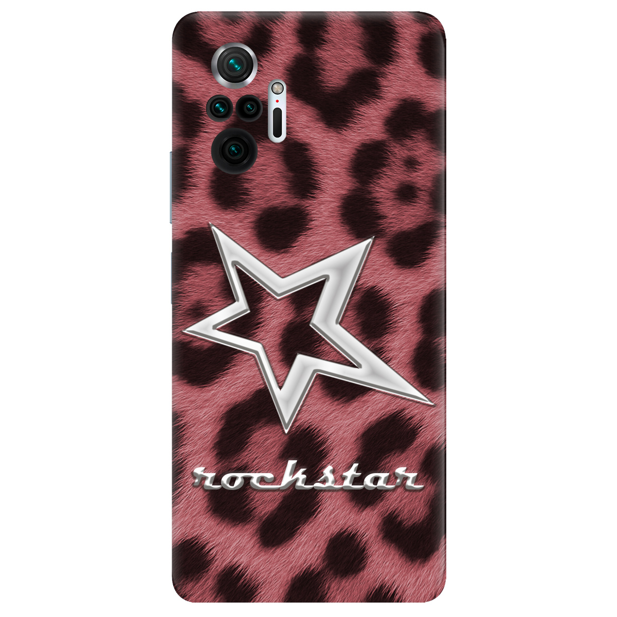 Чохол для Xiaomi Redmi Note 10 Pro прозорий Rockstar - фото 1 - Чохли для телефонів