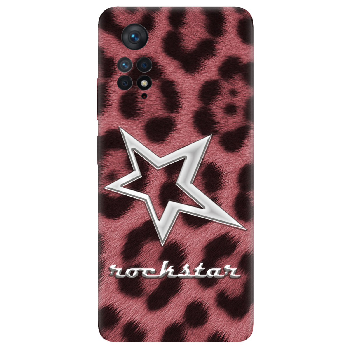 Чехол для Xiaomi Redmi Note 11 Pro прозрачный Rockstar - фото 1 - Чехлы для телефонов