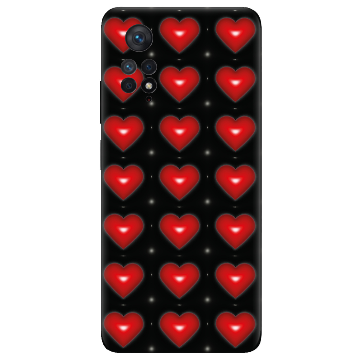 Чохол для Xiaomi Redmi Note 11 Pro прозорий Сердечний вибух - фото 1 - Чохли для телефонів