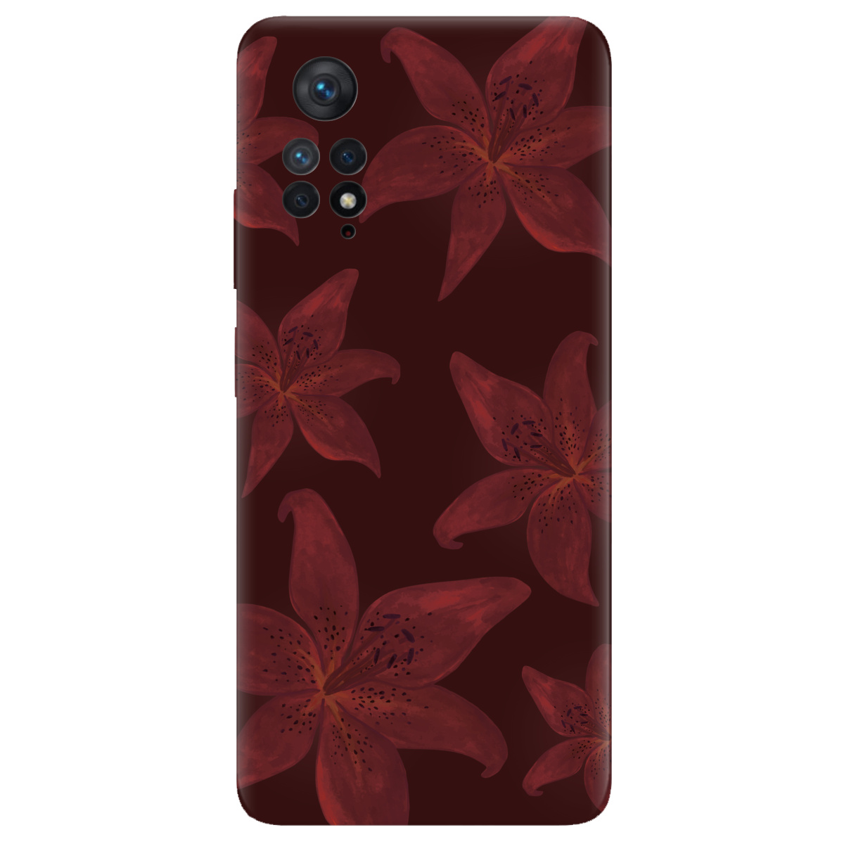 Чохол для Xiaomi Redmi Note 11 Pro прозорий Шепіт лілій - фото 1 - Чохли для телефонів