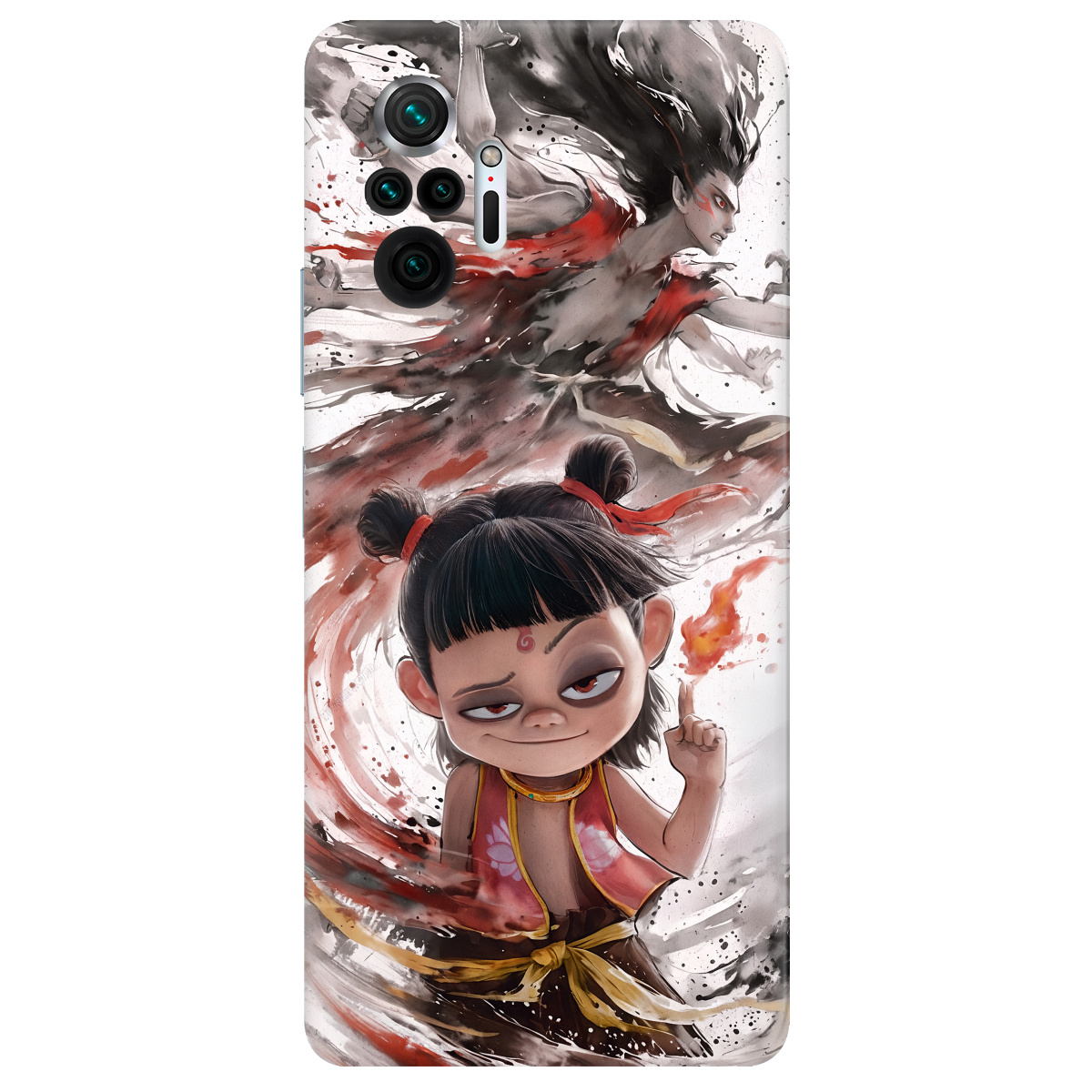 Чохол для Xiaomi Redmi Note 10 Pro прозорий Легенда Нечжа - фото 1 - Чохли для телефонів