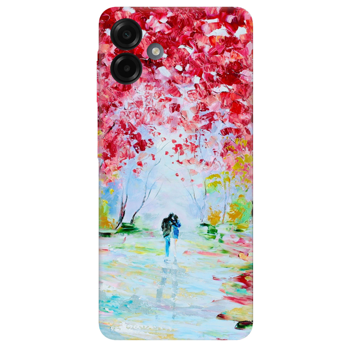 Чехол для Samsung Galaxy A07 прозрачный Paseo romántico - фото 1 - Чехлы для телефонов