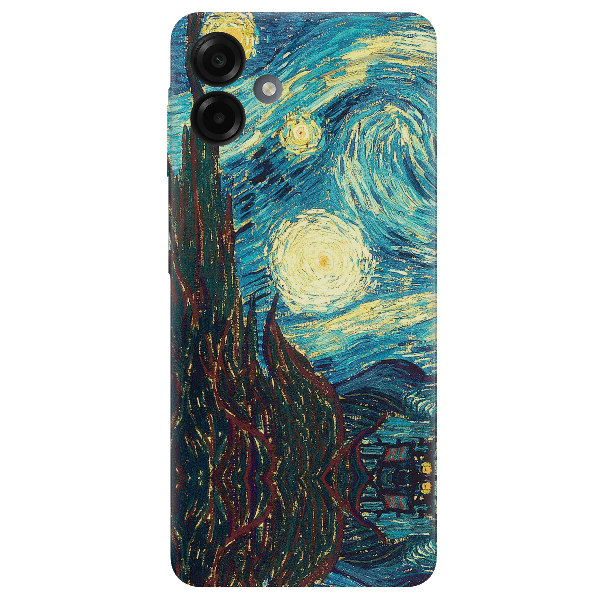 Чохол для Samsung Galaxy A07 прозорий Starry Night - фото 1 - Чохли для телефонів