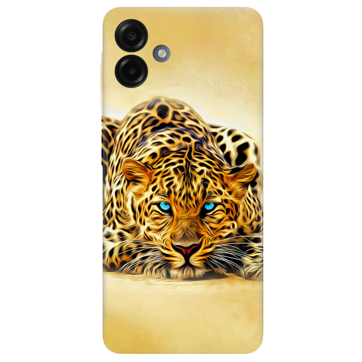 Чехол для Samsung Galaxy A07 прозрачный Леопард - фото 1 - Чехлы для телефонов