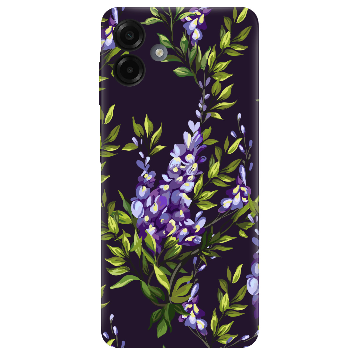 Чохол для Samsung Galaxy A07 прозорий Violet - фото 1 - Чохли для телефонів