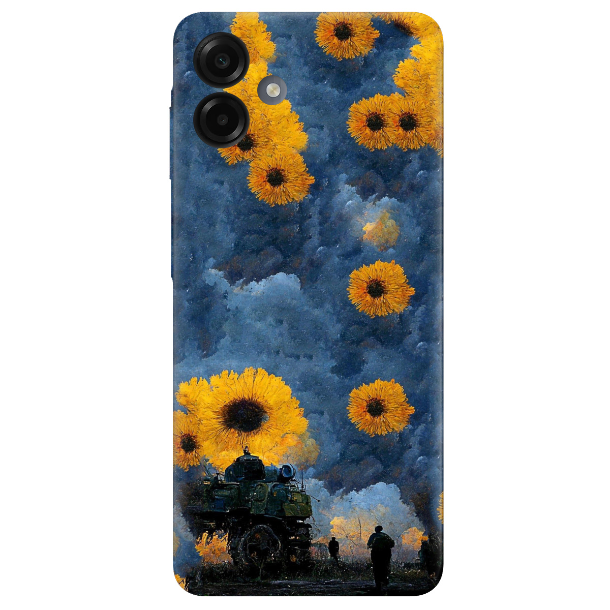 Чехол для Samsung Galaxy A07 прозрачный Зарево - фото 1 - Чехлы для телефонов