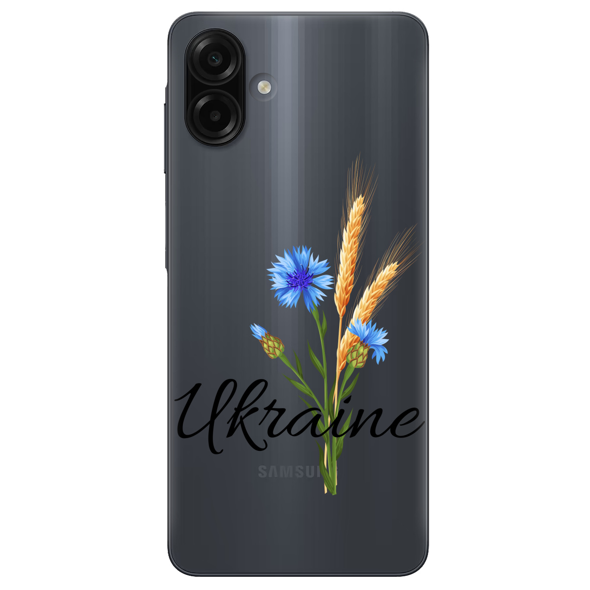 Чохол для Samsung Galaxy A07 прозорий Незалежна Україна - фото 1 - Чохли для телефонів