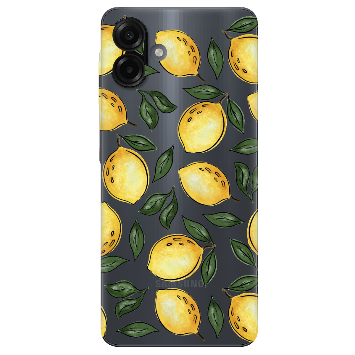 Чехол для Samsung Galaxy A07 прозрачный Limoncello - фото 1 - Чехлы для телефонов