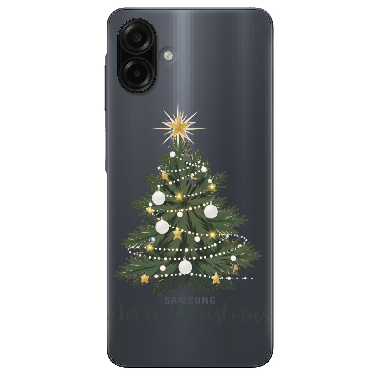 Чехол для Samsung Galaxy A07 прозрачный Christmas Serenity - фото 1 - Чехлы для телефонов