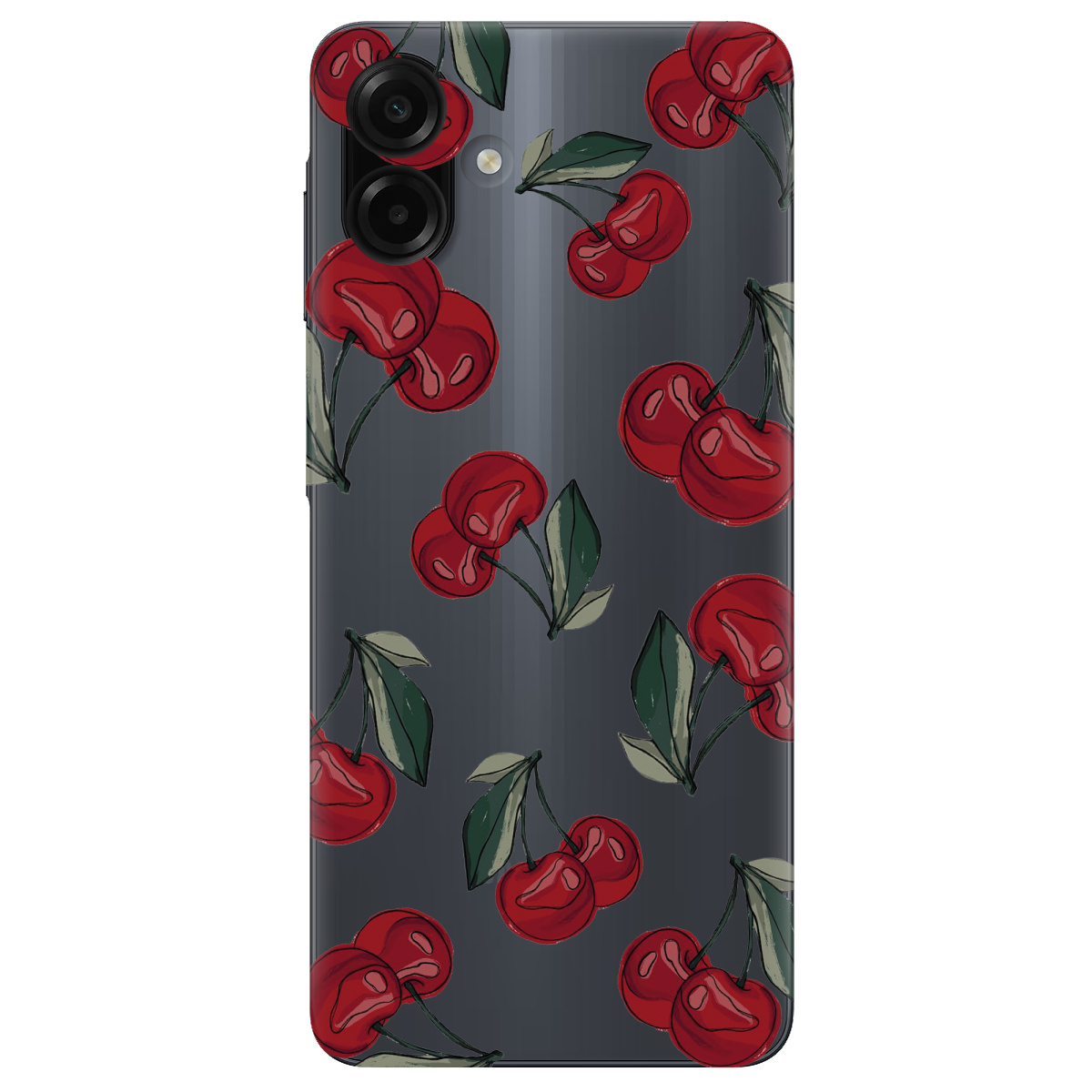 Чехол для Samsung Galaxy A07 прозрачный Berry Bright - фото 1 - Чехлы для телефонов