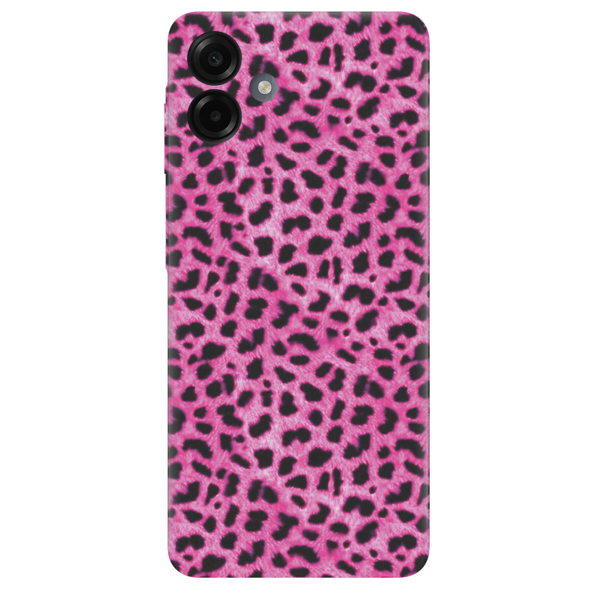 Чохол для Samsung Galaxy A07 прозорий Pink Leopard - фото 1 - Чохли для телефонів