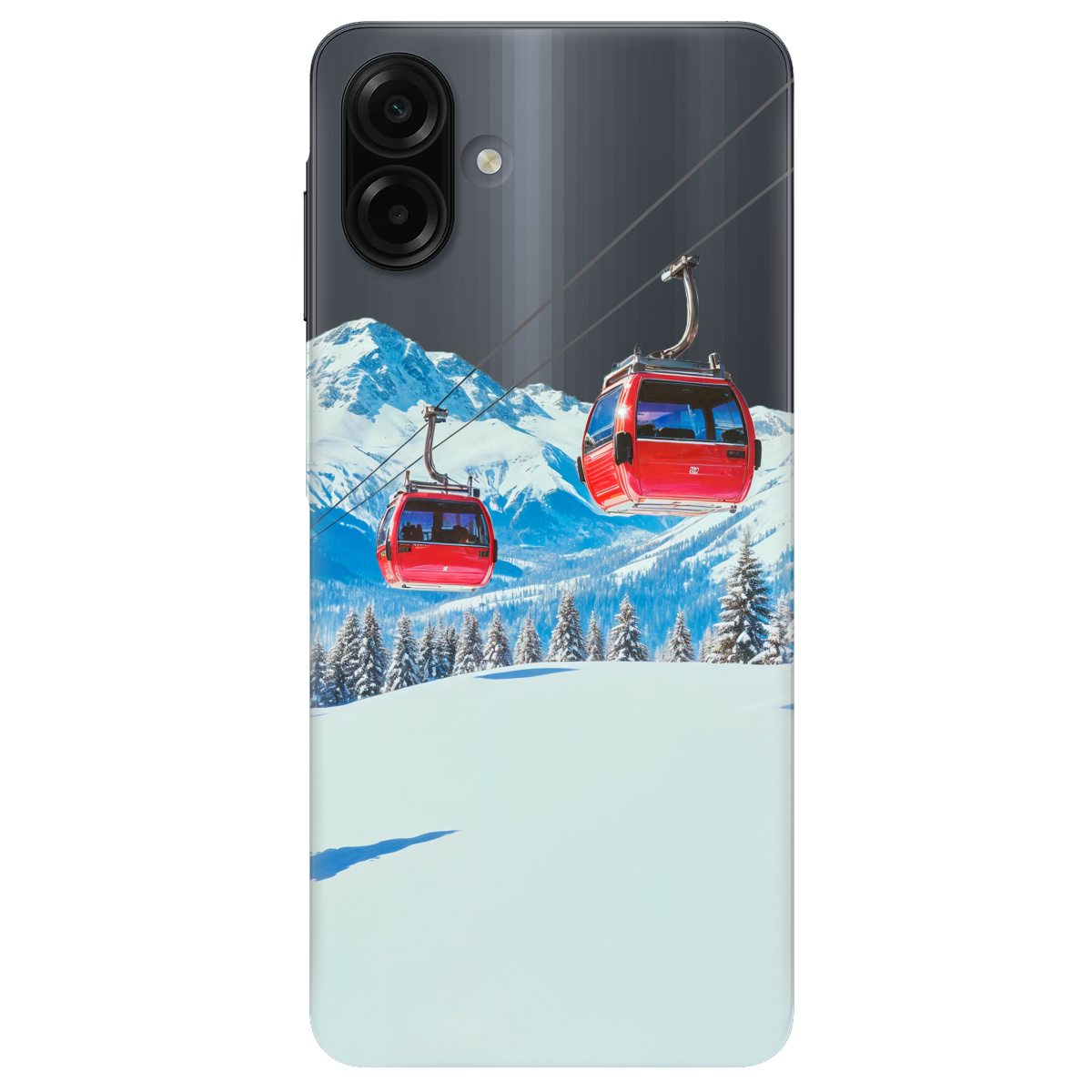 Чохол для Samsung Galaxy A07 прозорий Над схилами - фото 1 - Чохли для телефонів