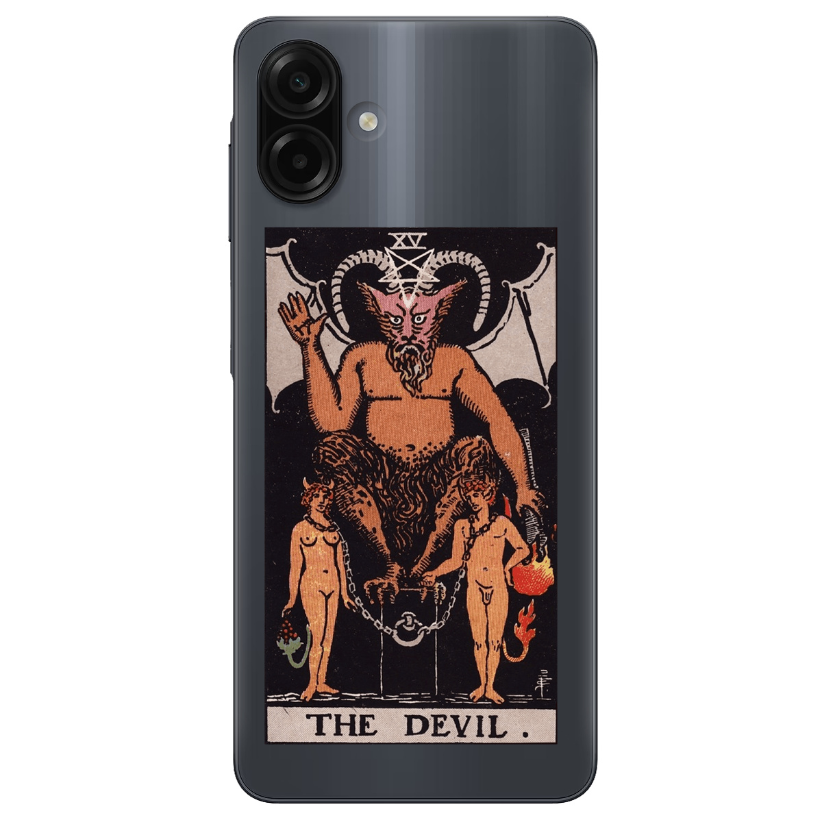 Чохол для Samsung Galaxy A07 прозорий The Devil - фото 1 - Чохли для телефонів