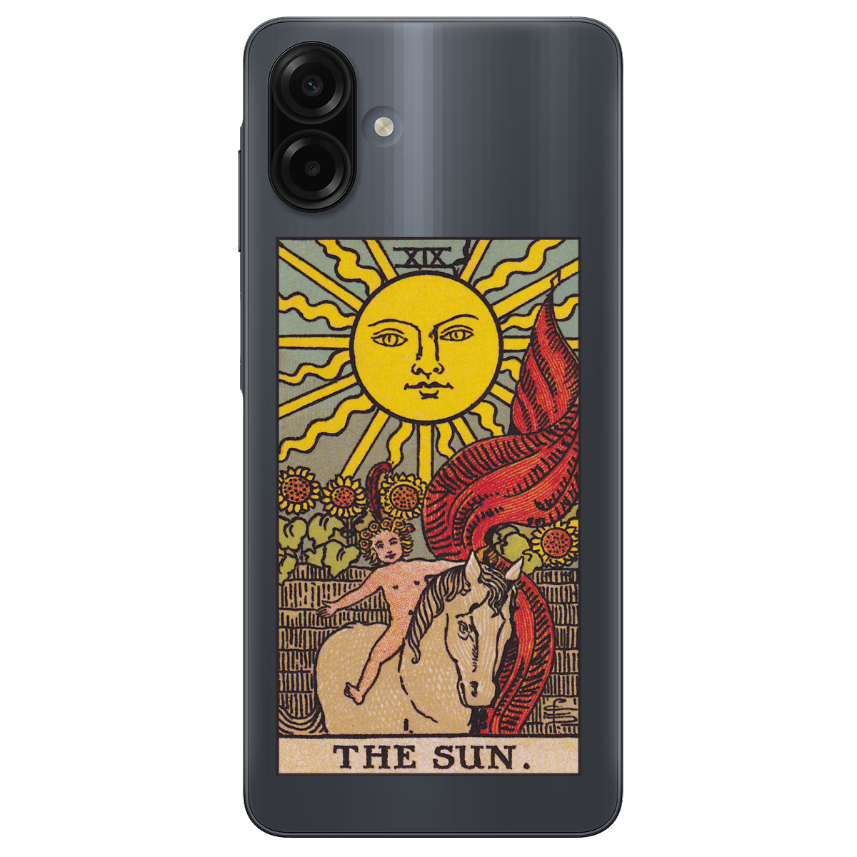 Чохол для Samsung Galaxy A07 прозорий The Sun - фото 1 - Чохли для телефонів