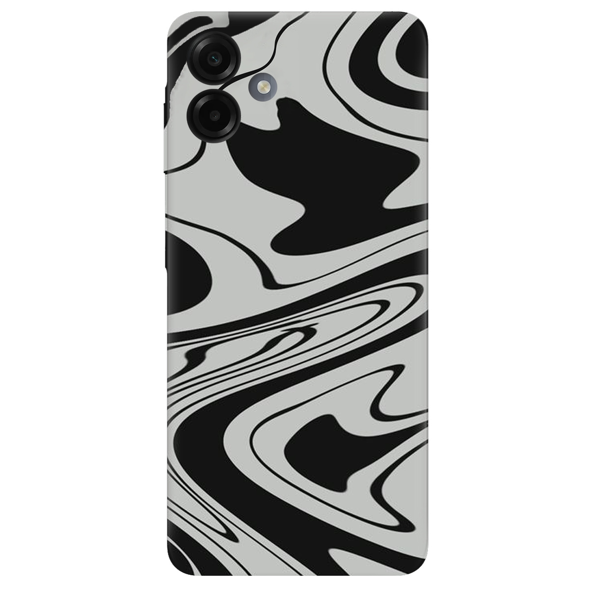 Чохол для Samsung Galaxy A07 прозорий Чорна енергія - фото 1 - Чохли для телефонів