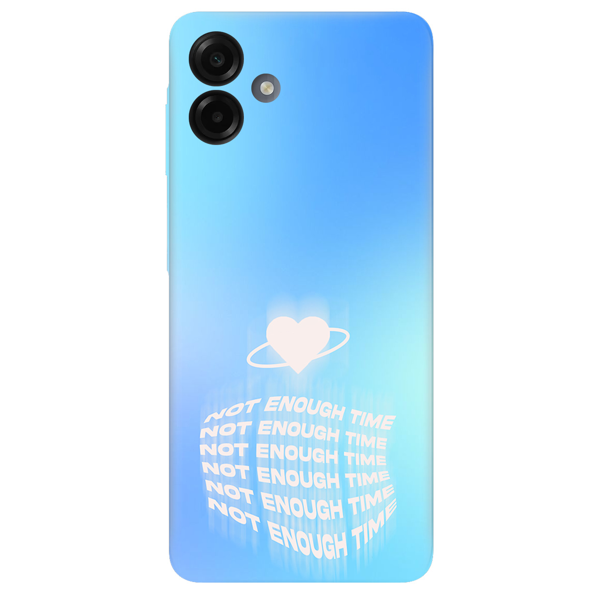 Чохол для Samsung Galaxy A07 прозорий Часу обмаль - фото 1 - Чохли для телефонів