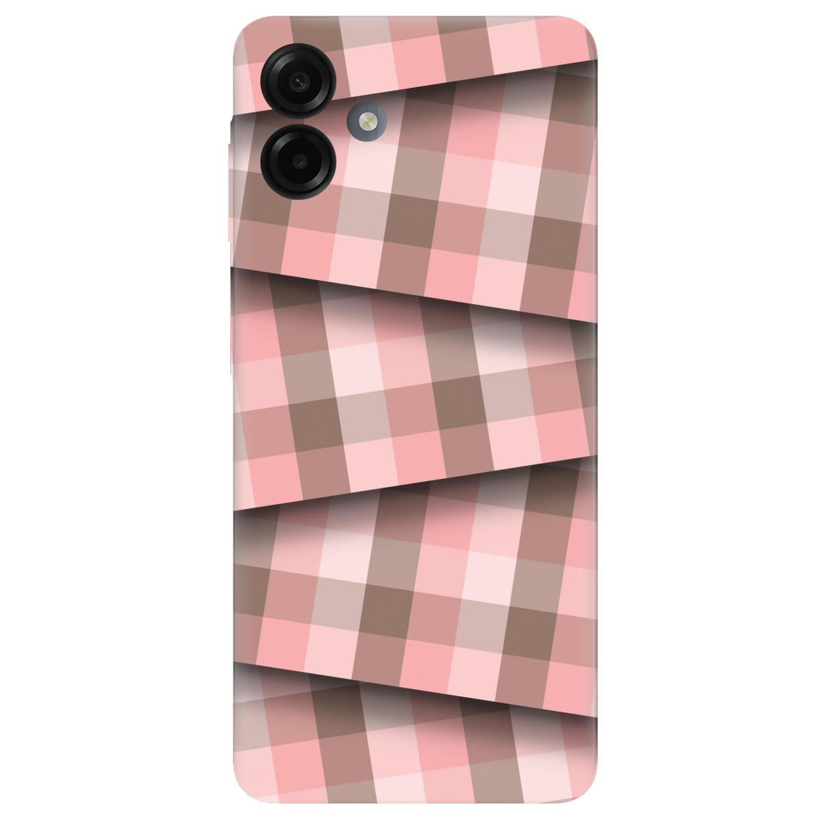 Чохол для Samsung Galaxy A07 прозорий Модерн у клітинку - фото 1 - Чохли для телефонів