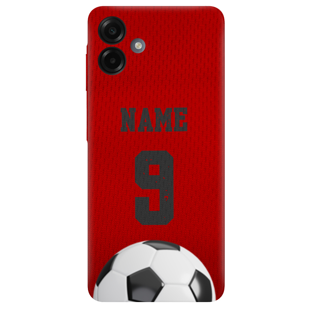 Чехол для Samsung Galaxy A07 прозрачный З вашим іменем та номером - фото 1 - Чехлы для телефонов