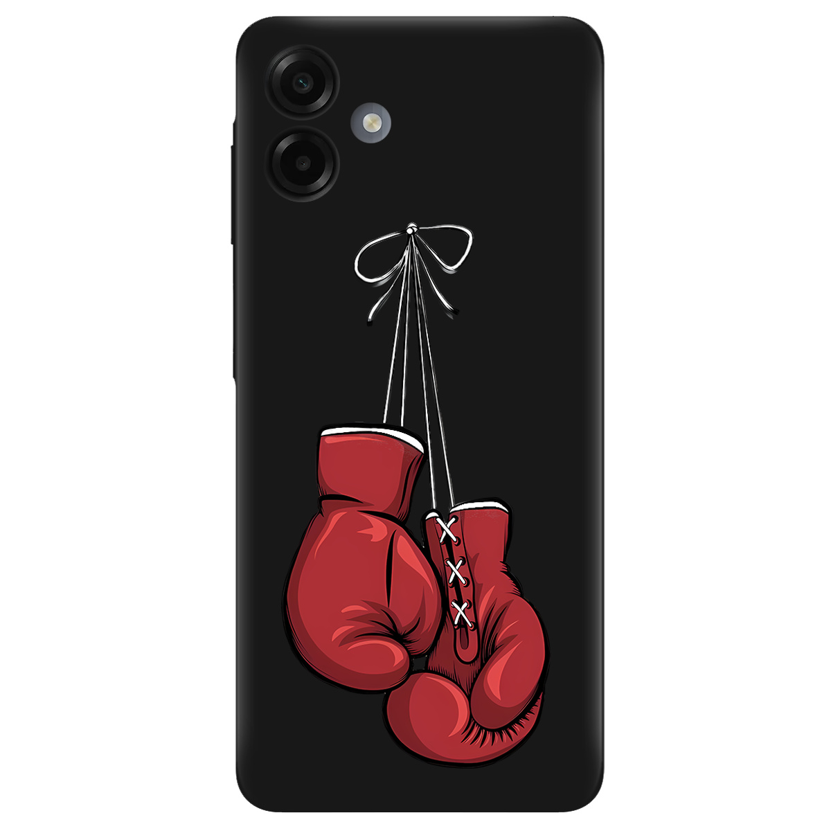 Чохол для Samsung Galaxy A07 чорний матовий soft touch Тиша рингу - фото 1 - Чохли для телефонів